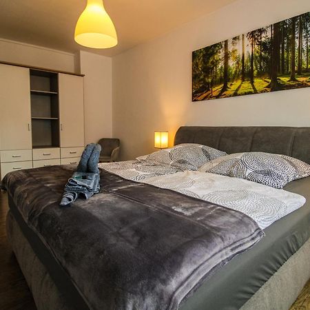 Moderne Fewo Sky Netflix Terrasse Burgblick Boxspringbett Waschtrockner بولاي المظهر الخارجي الصورة